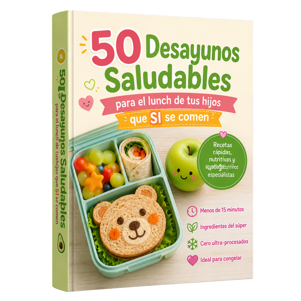 50 Desayunos Saludables para el Lunch de tus Hijos que Sí se Comen