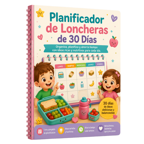 📅 Planificador de Loncheras para 30 Días