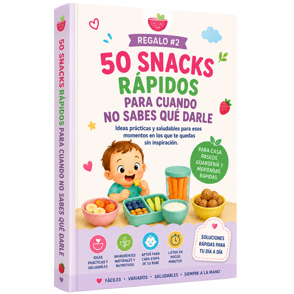50 Snacks Rápidos para Cuando No Sabes Qué Darle